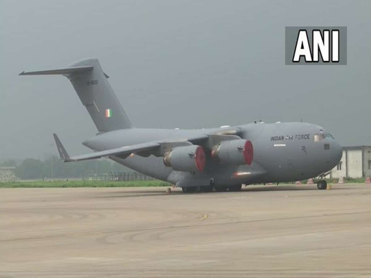 Repatriation flight from Kabul with 168 evacuees lands at Hindon IAF base