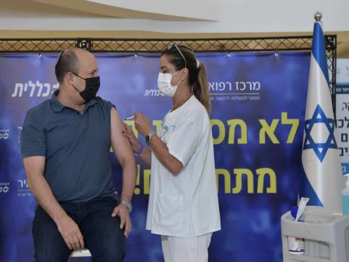 Israeli PM receives 3rd dose of COVID-19 vaccine