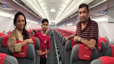 NRI family of 3 were only passengers on plane from Hyderabad-Sharjah