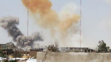 Saudi-led airstrikes pound Houthi positions in Yemen