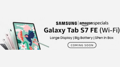Samsung to launch Wi-Fi variant of Galaxy Tab S7 FE in India soon