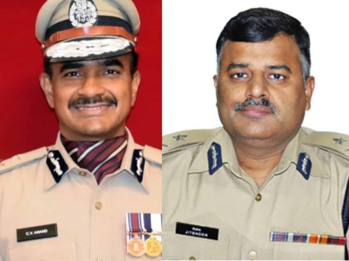 Telangana cadre IPS officers CV Anand, Jitender empanelled to hold ADG post