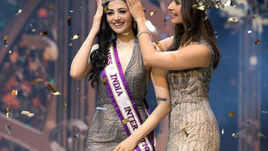 Zoya Afroz, from Mumbai crowned as the Miss India International 2021