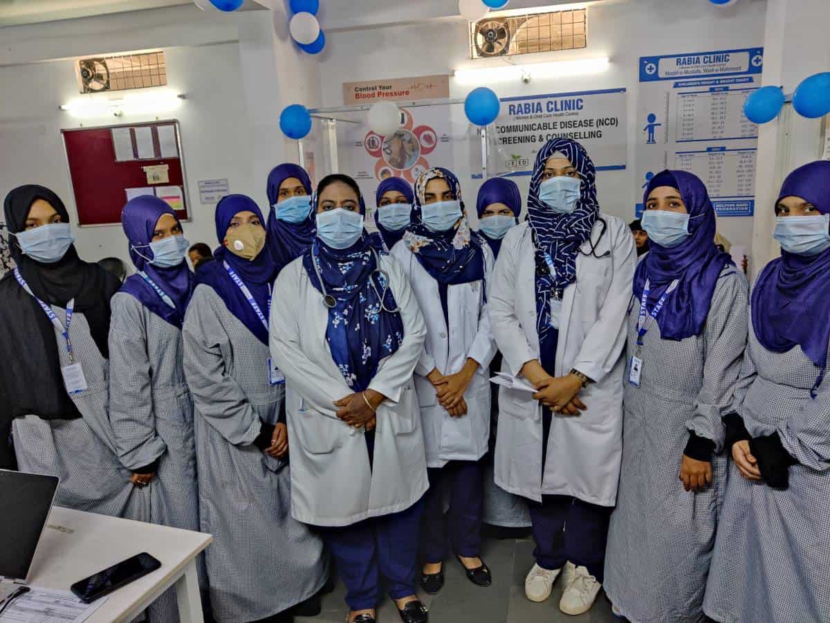 All women-team clinic in Hyderabad masjid treats over 25k patients
