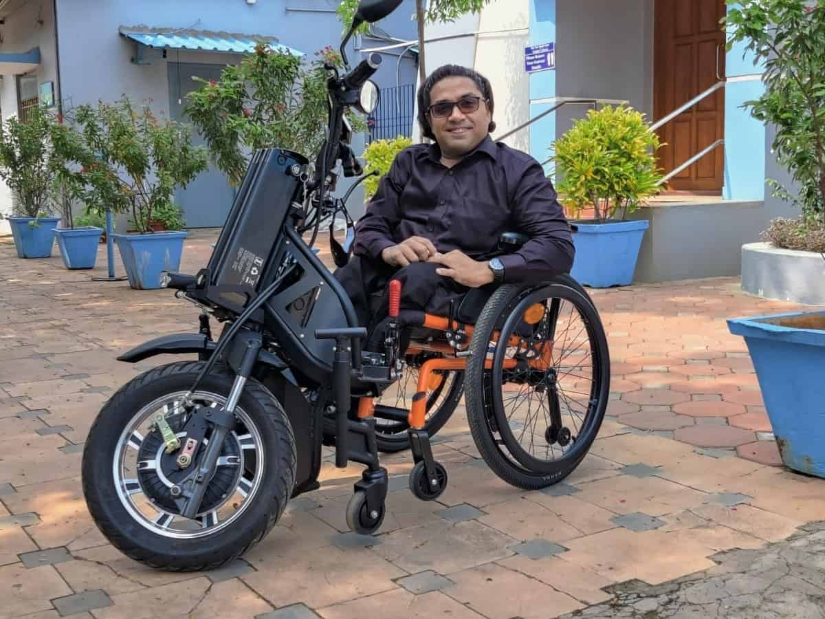 IIT-M develops India's first motorised wheelchair vehicle