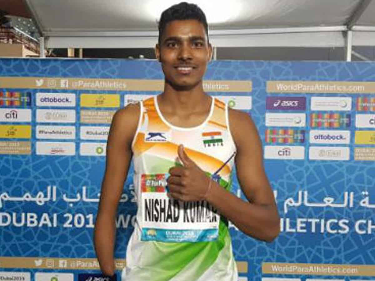 Nishad Kumar wins men's high jump silver in Paralympics
