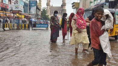 Heavy rain lashes several parts of Hyderabad, IMD issues five-day warning
