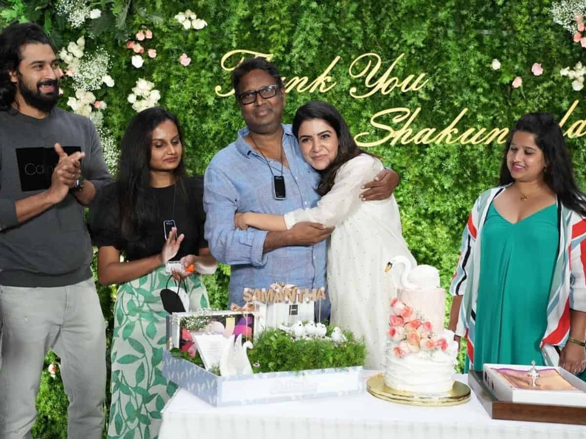 Samantha wraps up 'Shaakuntalam' shoot on emotional note