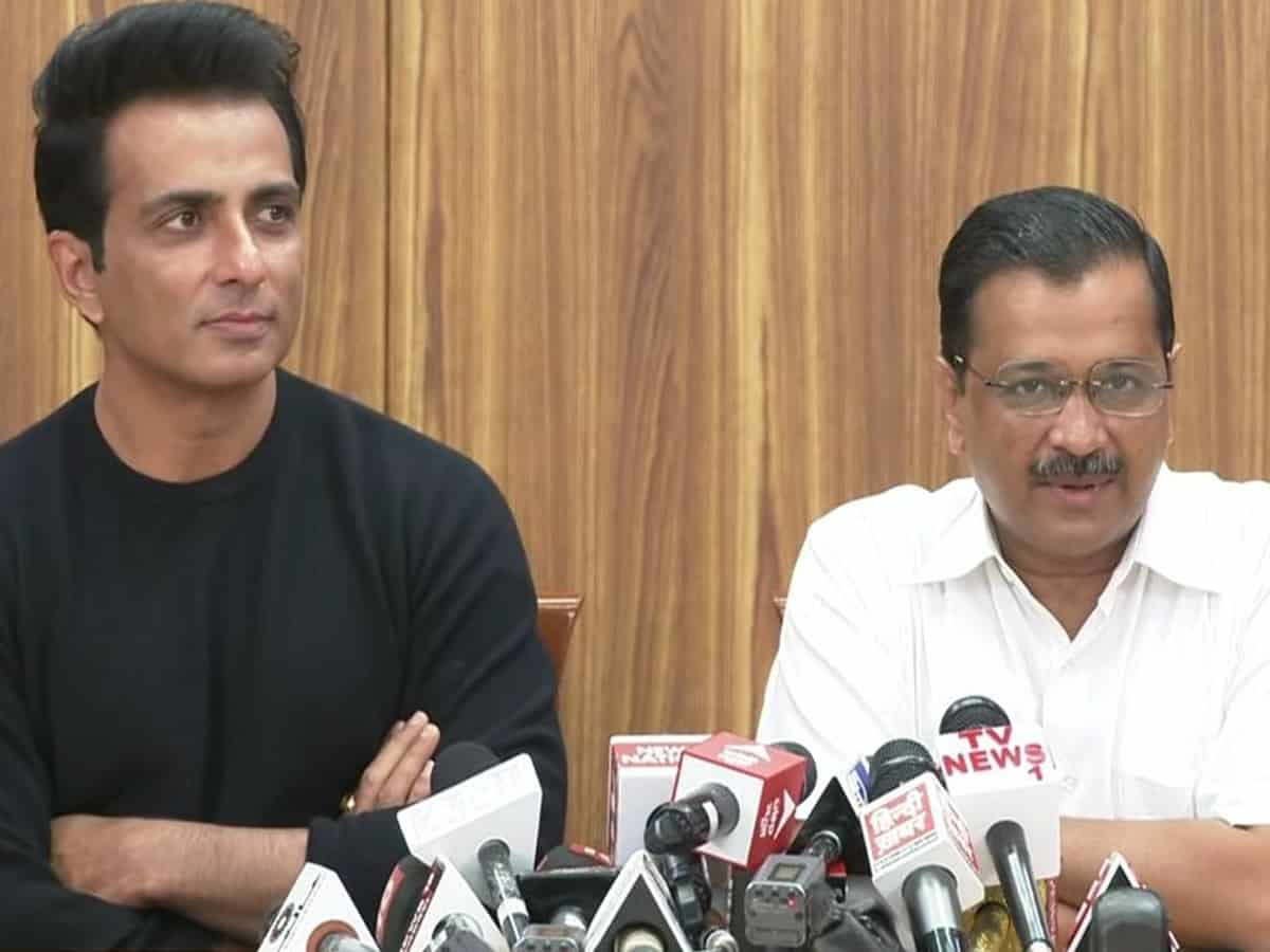 Sonu Sood to be brand ambassador of 'Desh ka mentors' programme: Kejriwal