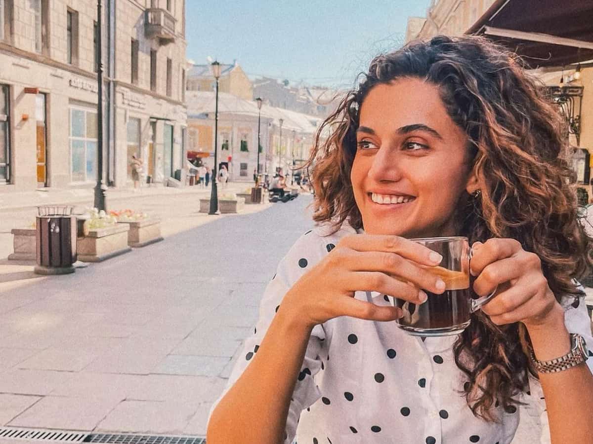 Taapsee Pannu celebrates 34th birthday on 'Blurr' sets, shares philosophical post