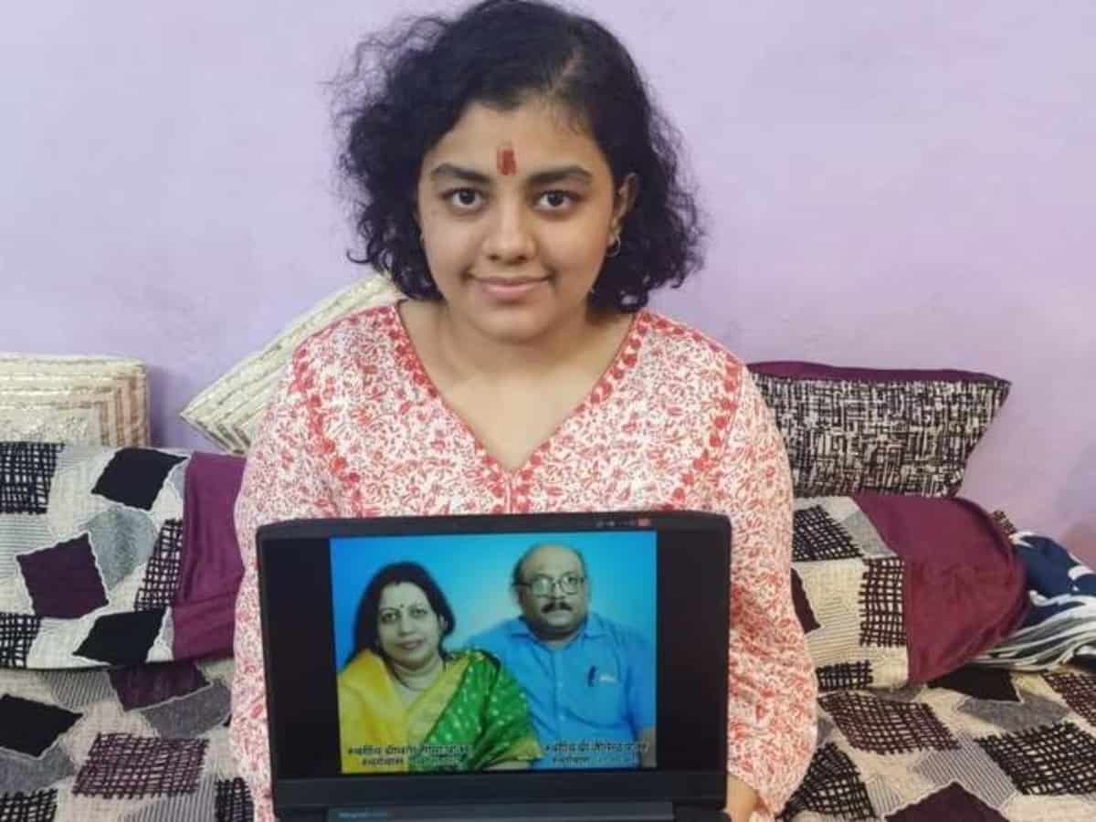 I bid you goodbye: Bhopal topper remembers her parents who died of COVID