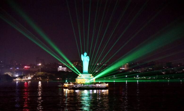 Hyderabad: Light and sound show at Hussain Sagar to be inaugurated today