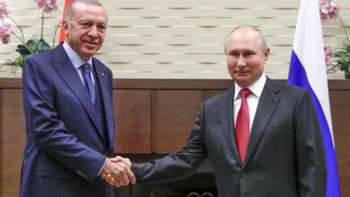 Putin, Erdogan sit down for talks on war-torn Syria