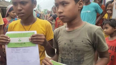 Crores of rupees deposited in bank accounts of two children in Bihar