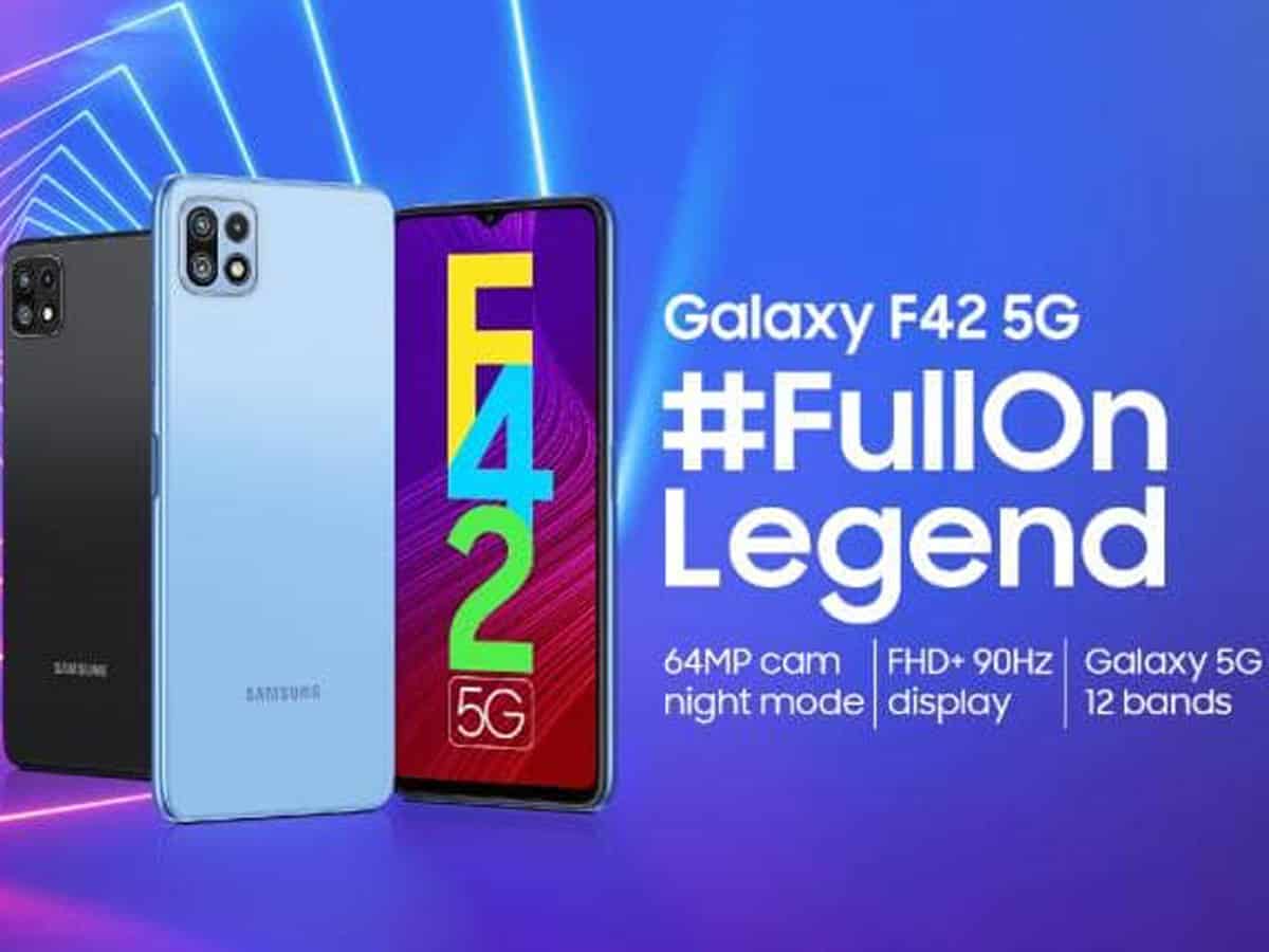 Samsung Galaxy F42 5G with triple rear cameras launched in India