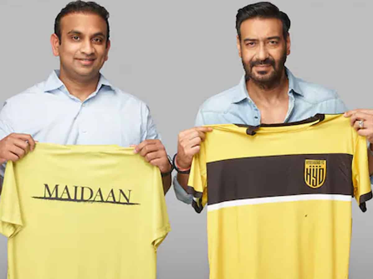 Ajay Devgn-starrer 'Maidaan', Hyderabad FC in tie-up to nurture football talent