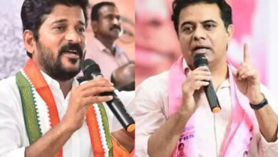 War of words on public display: KTR calls Revanth a ‘thug’ and Revanth says KTR is a ‘scumbag’