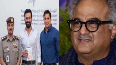 Roundup: Prithviraj, Boney Kapoor family receives UAE's golden visa