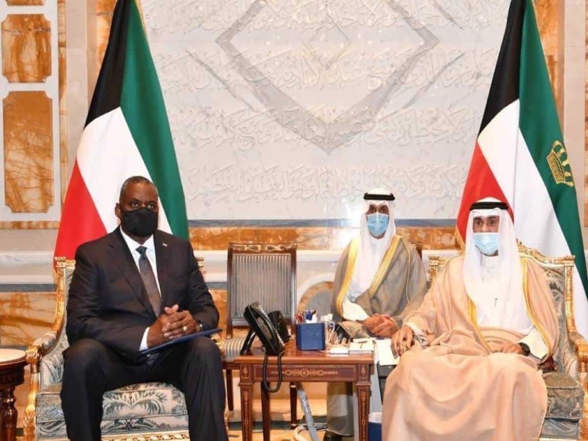 US defense secy reaffirms support for Kuwait's security, stability