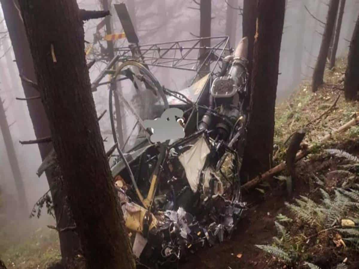 Army helicopter crashes in J&K's Udhampur