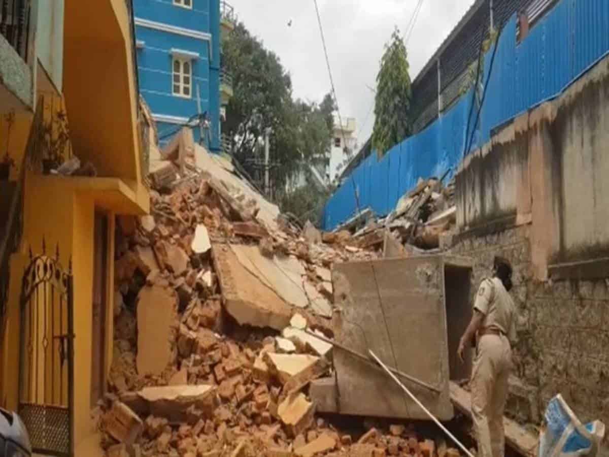 Karnataka: 70-year-old building collapses in Bengaluru