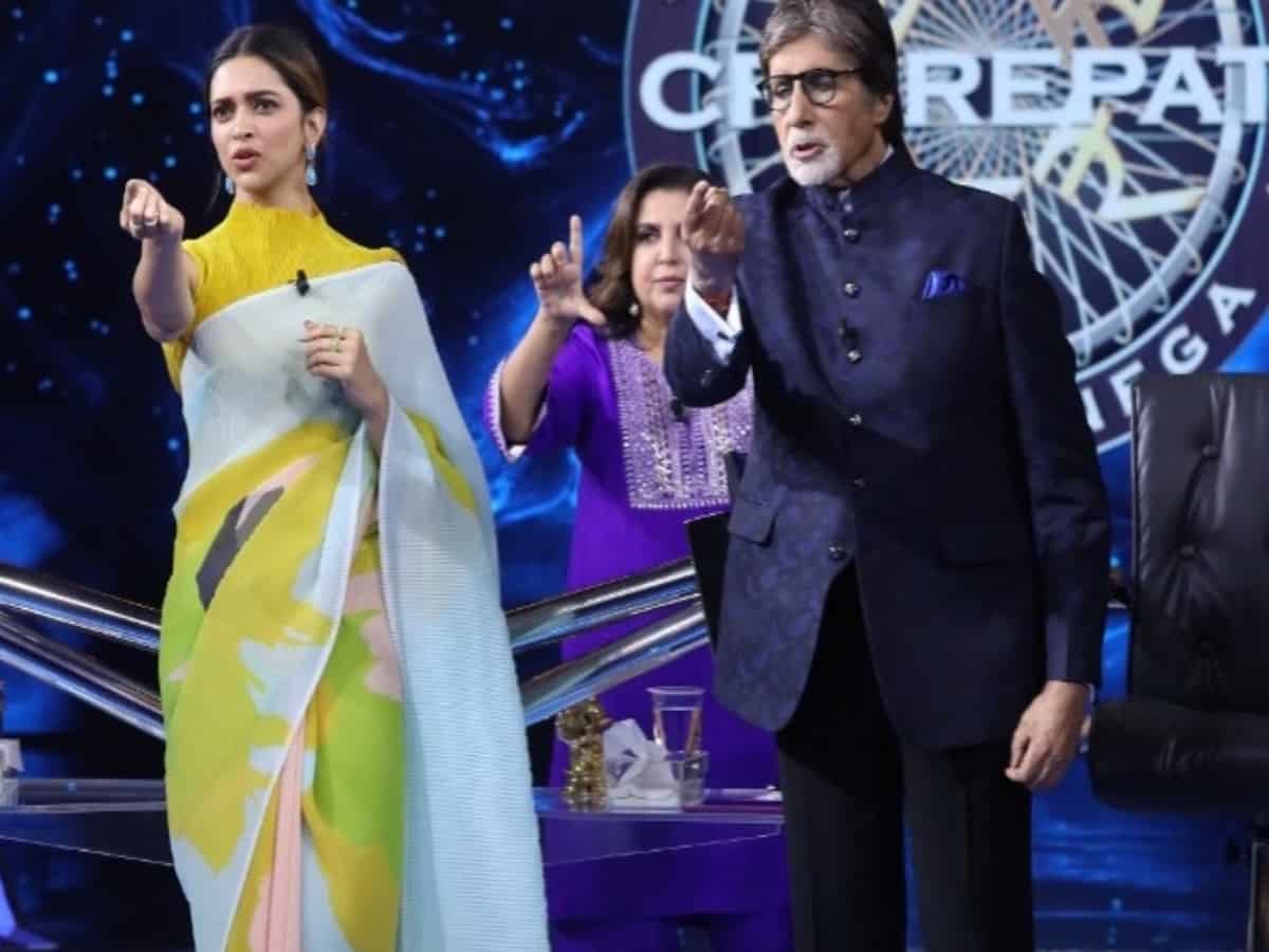 Amitabh Bachchan recreats iconic 'ek chutki sindoor' on KBC 13, watch