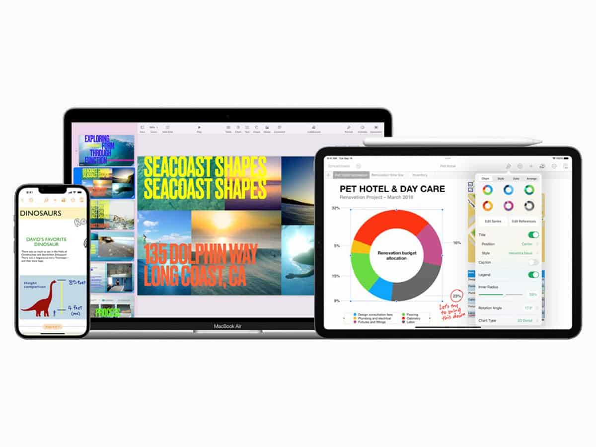 Apple updates iWork suite with a slew of new features