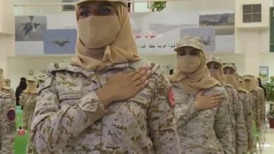 First batch of female soldier graduate in Saudi Arabia