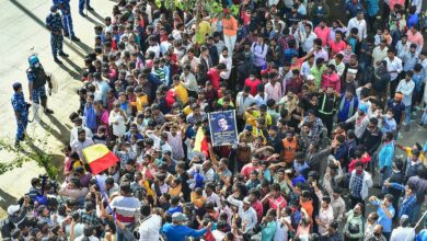 Photos: Kannada Super Star Puneet Rajkumar last rites