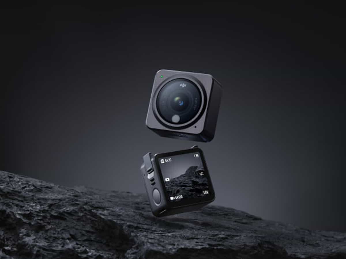 DJI Action 2 camera with modular design, 12MP sensor launched