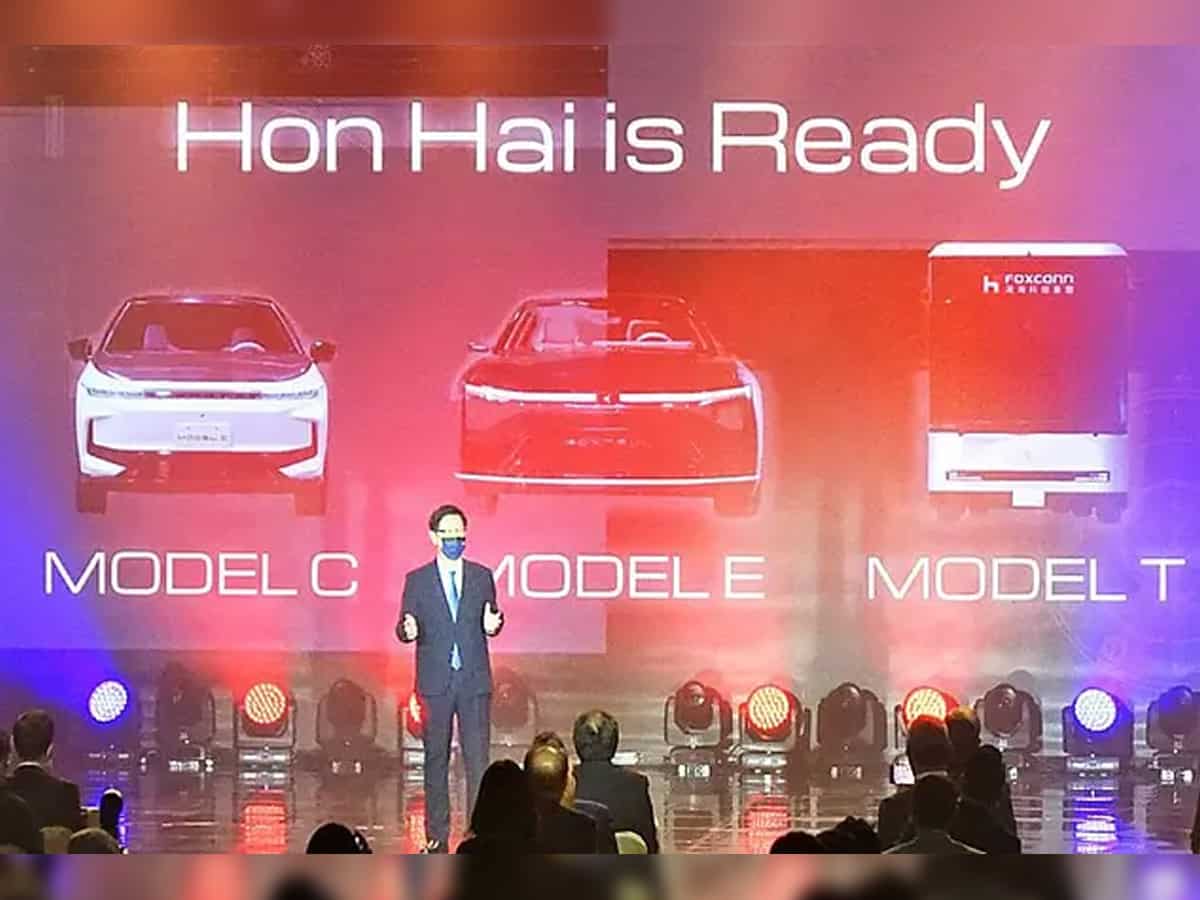 Apple supplier Foxconn unveils three new EV prototypes