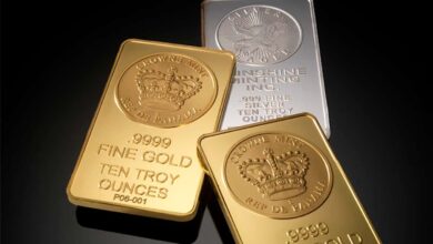Gold slumps Rs 226; silver tumbles Rs 462