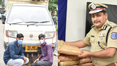 Police seize 110 kg ganja in Hyderabad