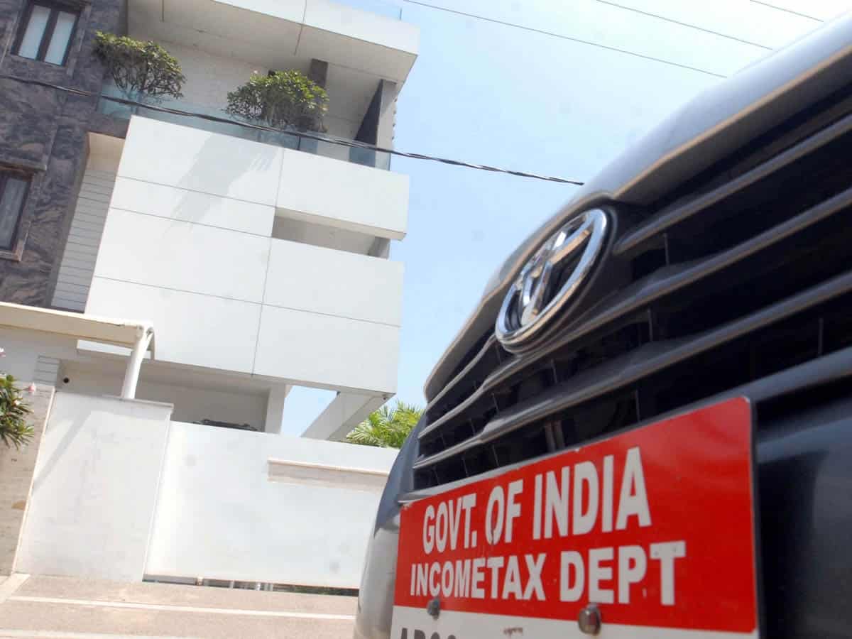 IT raids in Hyderabad