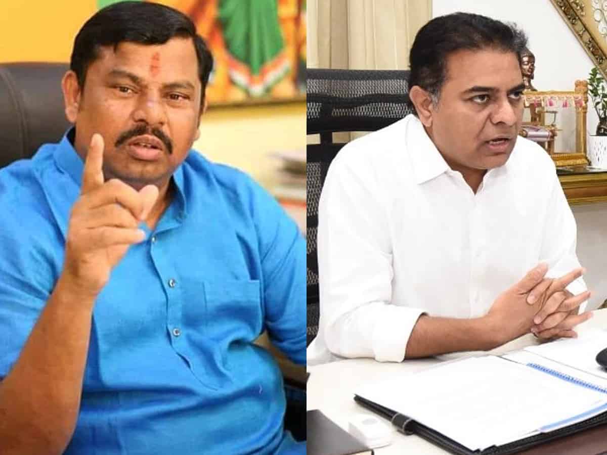 KTR taunts BJP MLA over petrol price after he throws a challenge
