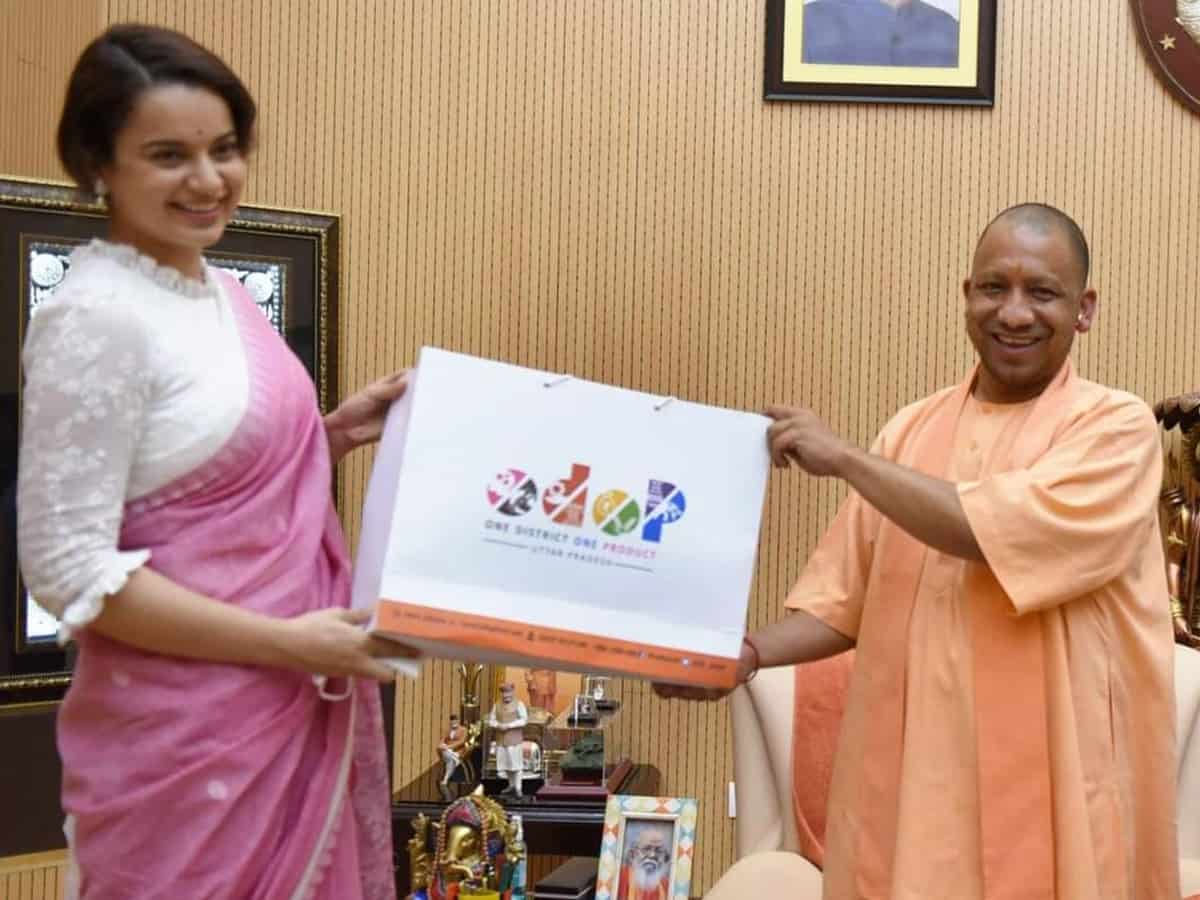 Kangana Ranaut is now brand ambassador of UP's ODOP scheme