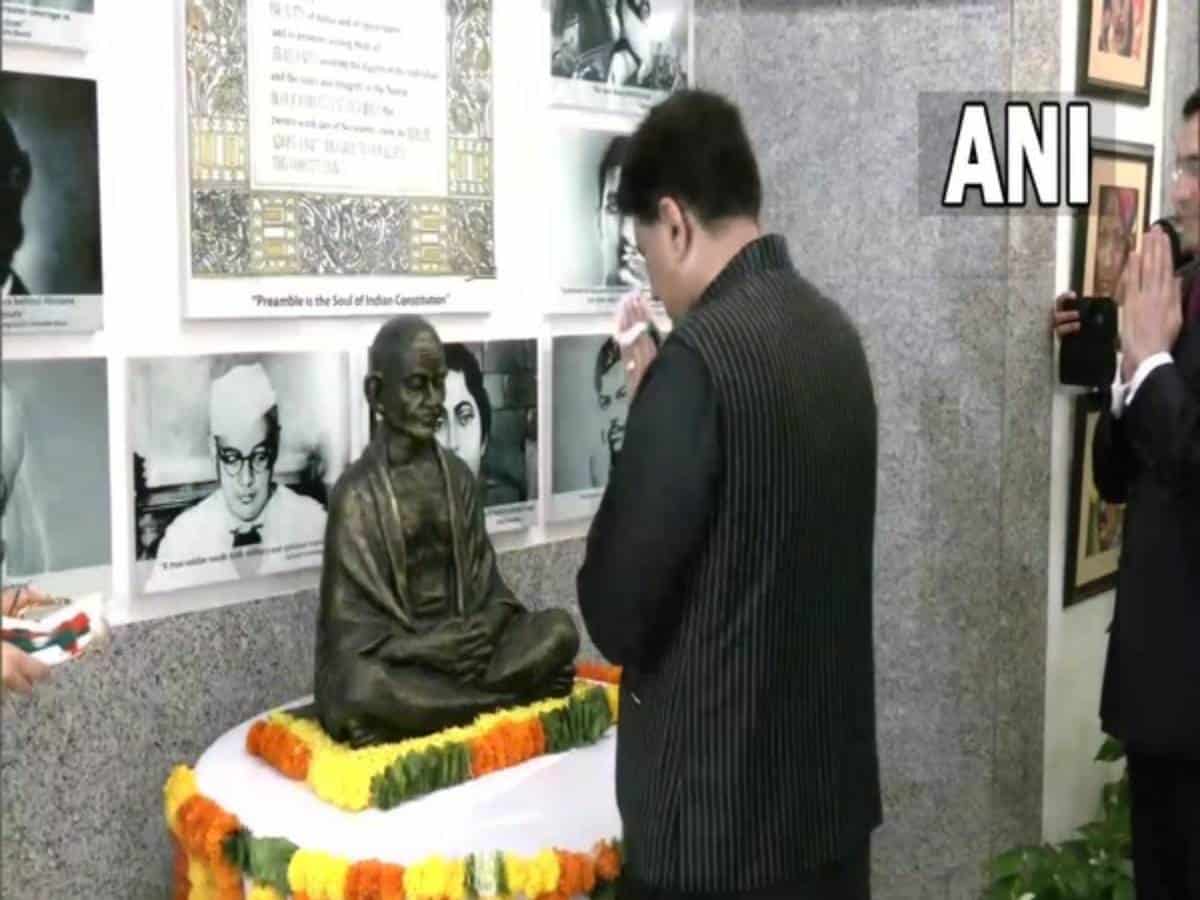 Gandhi Jayanti: In Dubai, Piyush Goyal calls Bapu a role model for every Indian