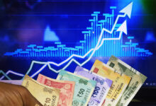 Markets at new peak: Sensex rallies 460 pts; Nifty tops 18,450