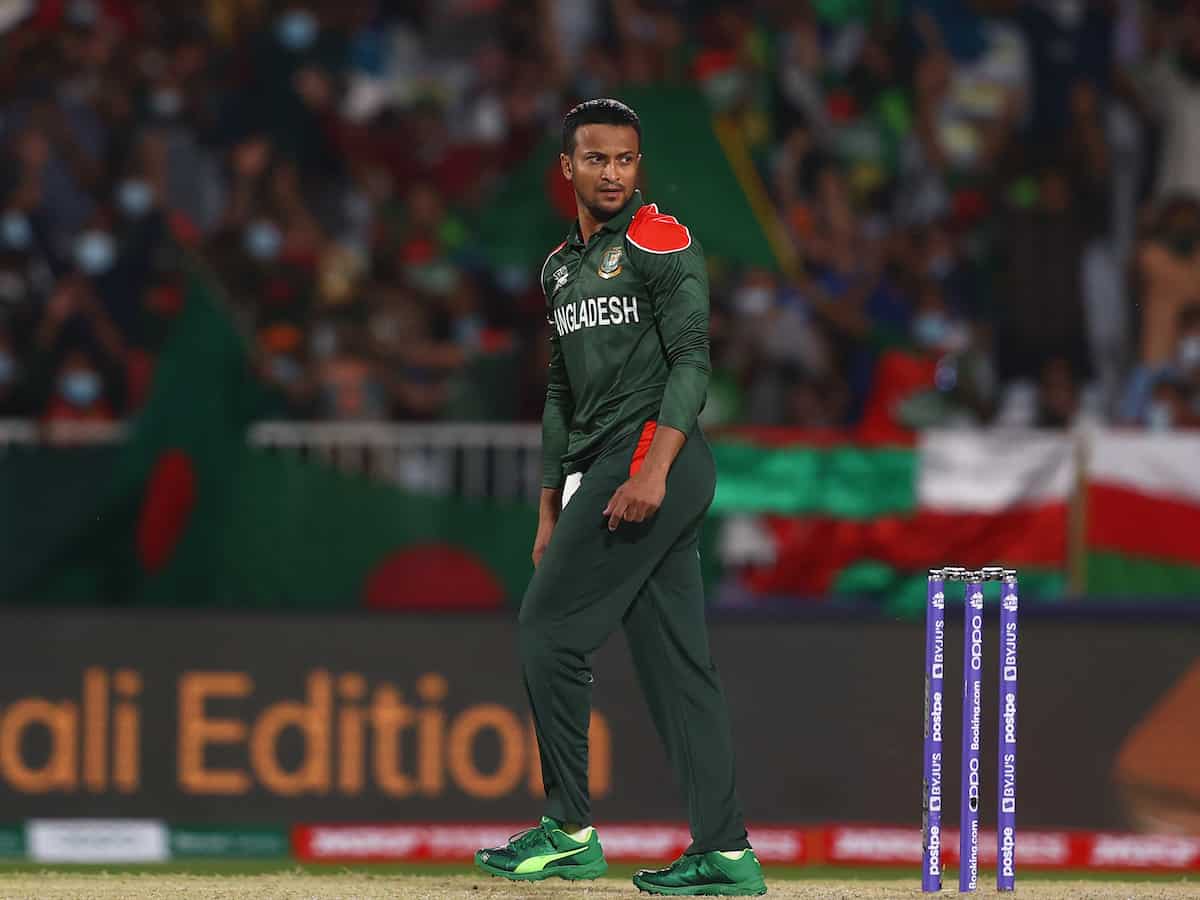 Shakib Al Hasan becomes T20 World Cup's highest wicket-taker