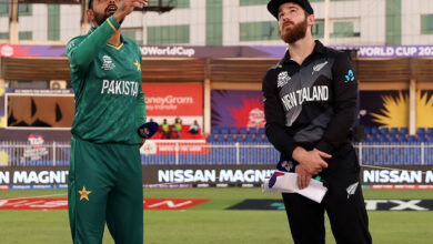 T20 World Cup: Pakistan win toss, opt to field against New Zealand