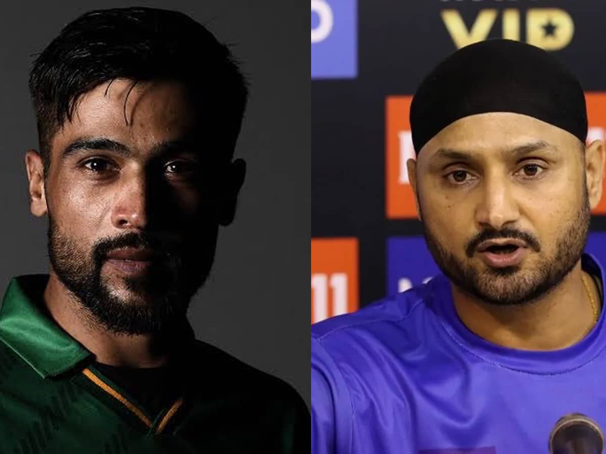 Amir, Habhajan twitter war after India's loss to Pakistan