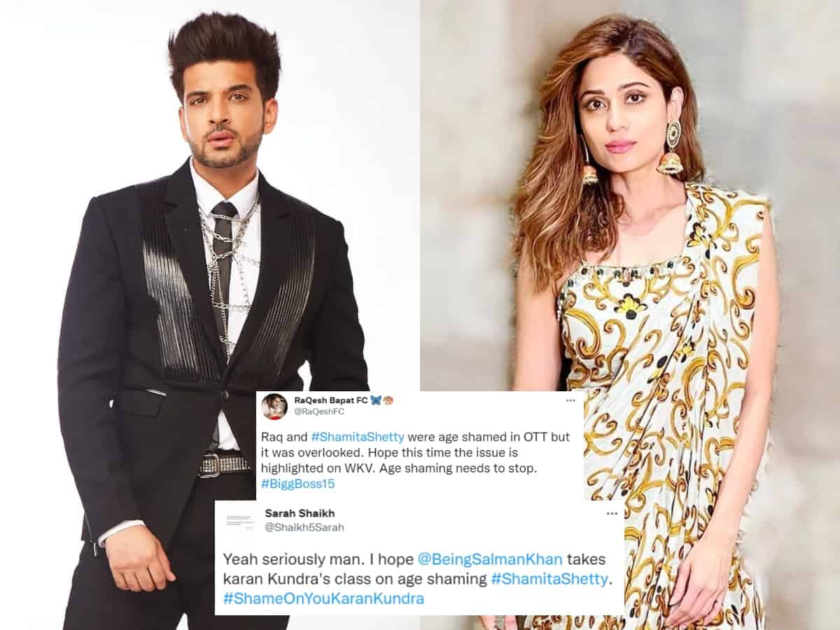 Bigg Boss 15: Karan calls Shamita as 'aunty'; Fans demand action against the actor