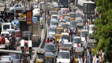 Telangana: Traffic gridlock at highway toll ahead of Sankranti