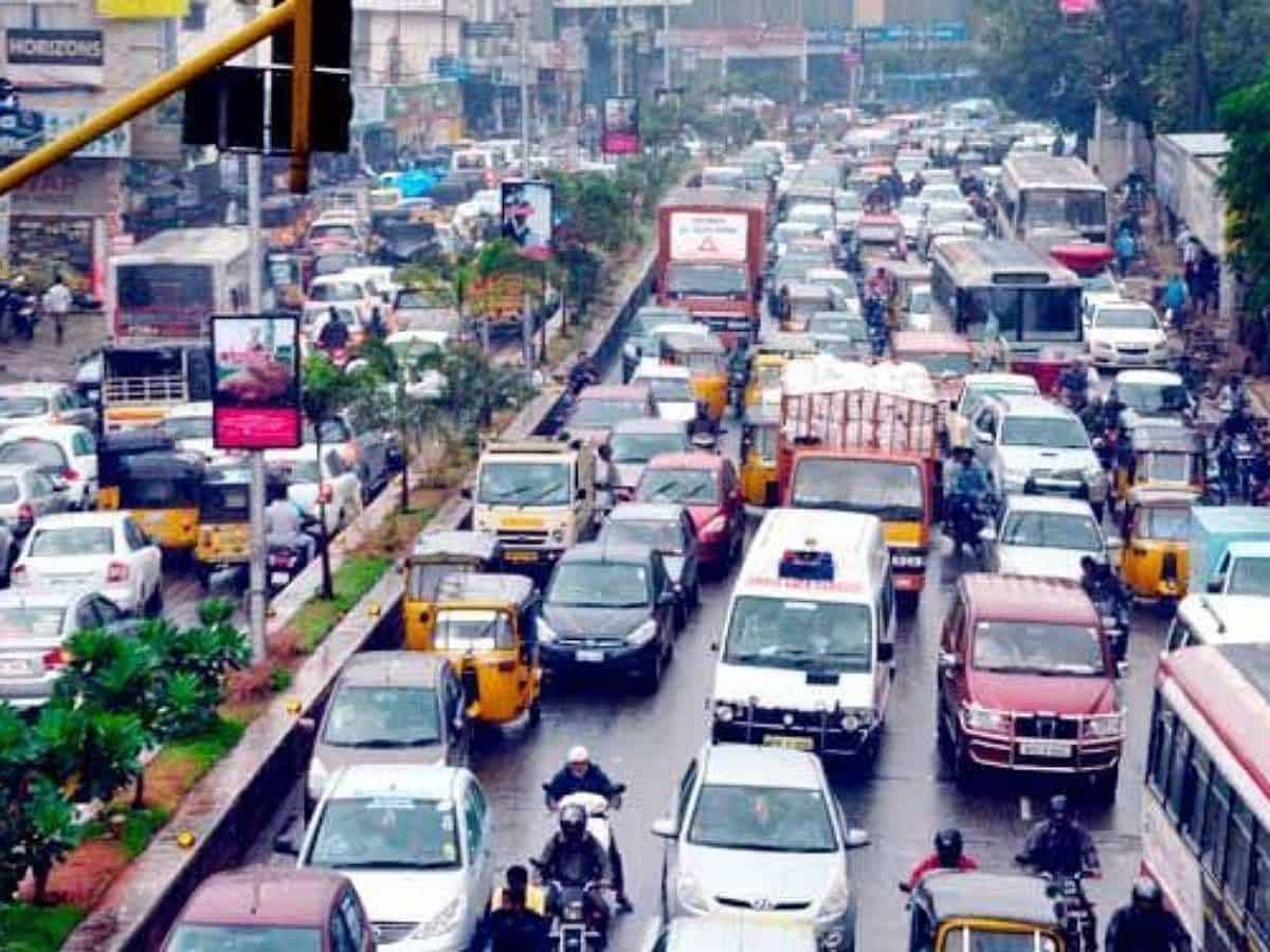 Hyderabad: Traffic restrictions released ahead of Vajrotsavam meet on Aug 8
