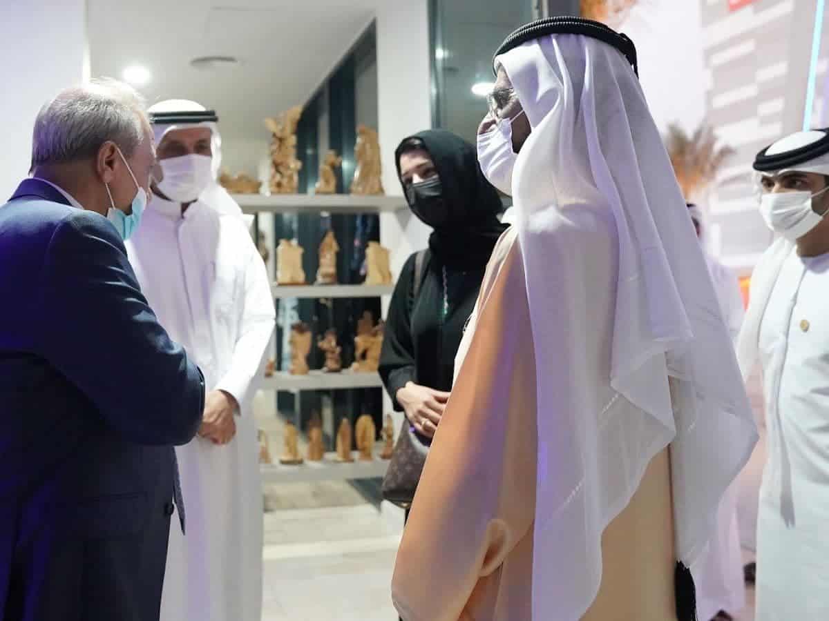 Expo 2020 Dubai: Sheikh Mohammed visits Palestine pavilion