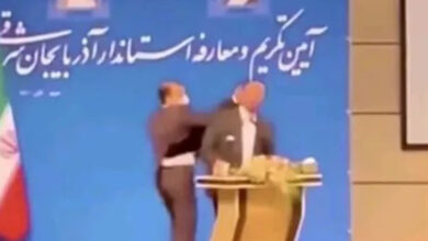 Iran provincial governor slapped in a rare security breach