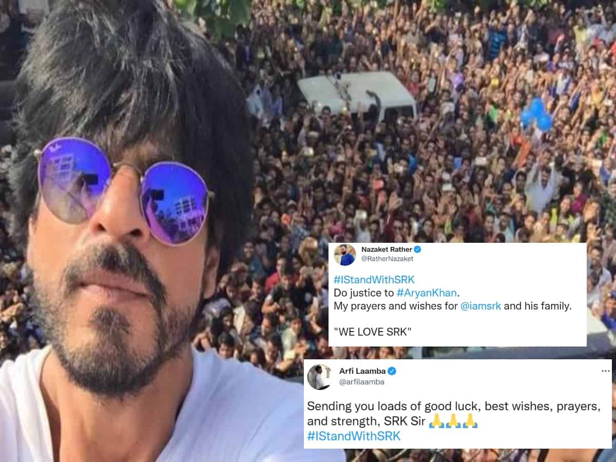 #IStandWithSRK: Fans, celebs support King Khan