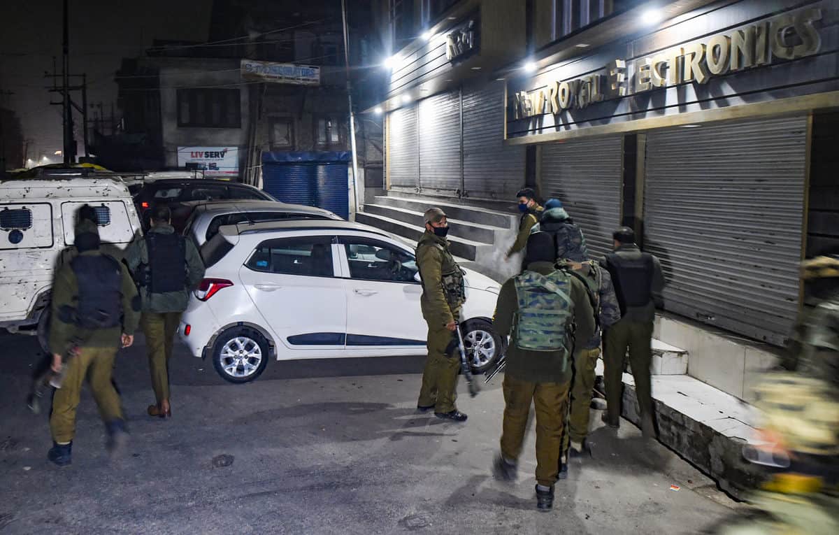 In Pics: Attack on police party in Srinagar