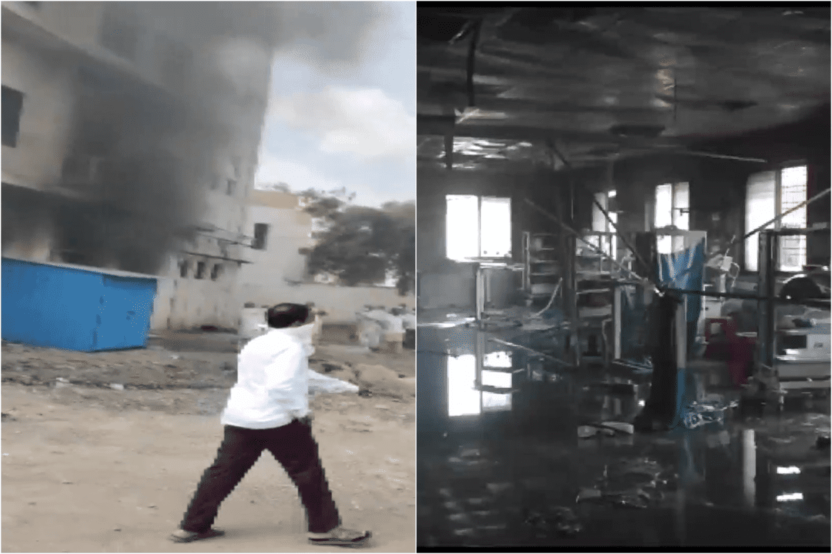 Maha: 10 COVID-19 patients killed in fire at Ahmednagar civil hospital's ICU