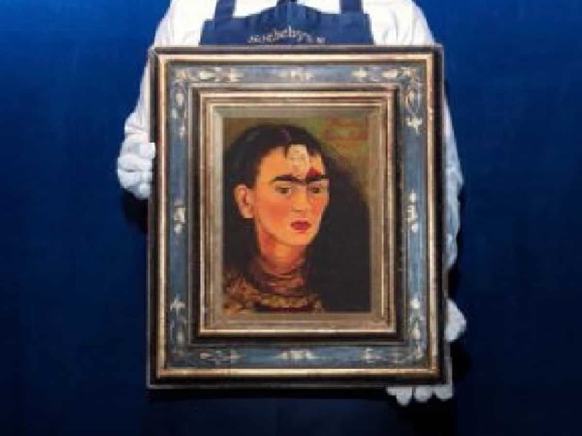 Frida Kahlo portrait sells for record $34.9 million in auction